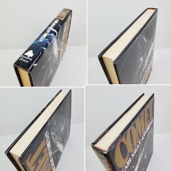 Comet First Edition Book by Carl Sagan, Ann Druyan VTG 1985 Hardcover HCDJ - Picture 4 of 11